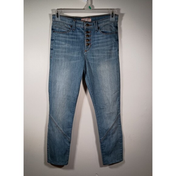 Vintage Guess Original Jeans Womens Western Mid Rise Western Button Size 28 - Picture 1 of 11